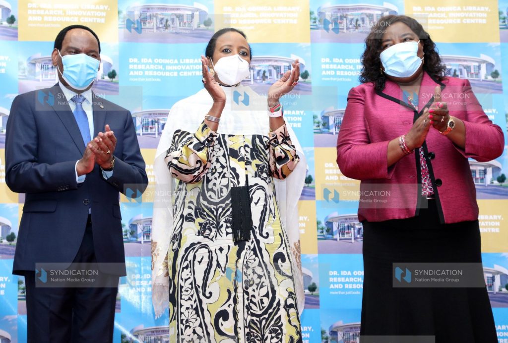 Official Launch of Dr Idah Odinga Library Research, Innovation and ICT Resource Centre Website