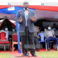Burial of his uncle Samuel Marube in South Mugirango, Kisii county