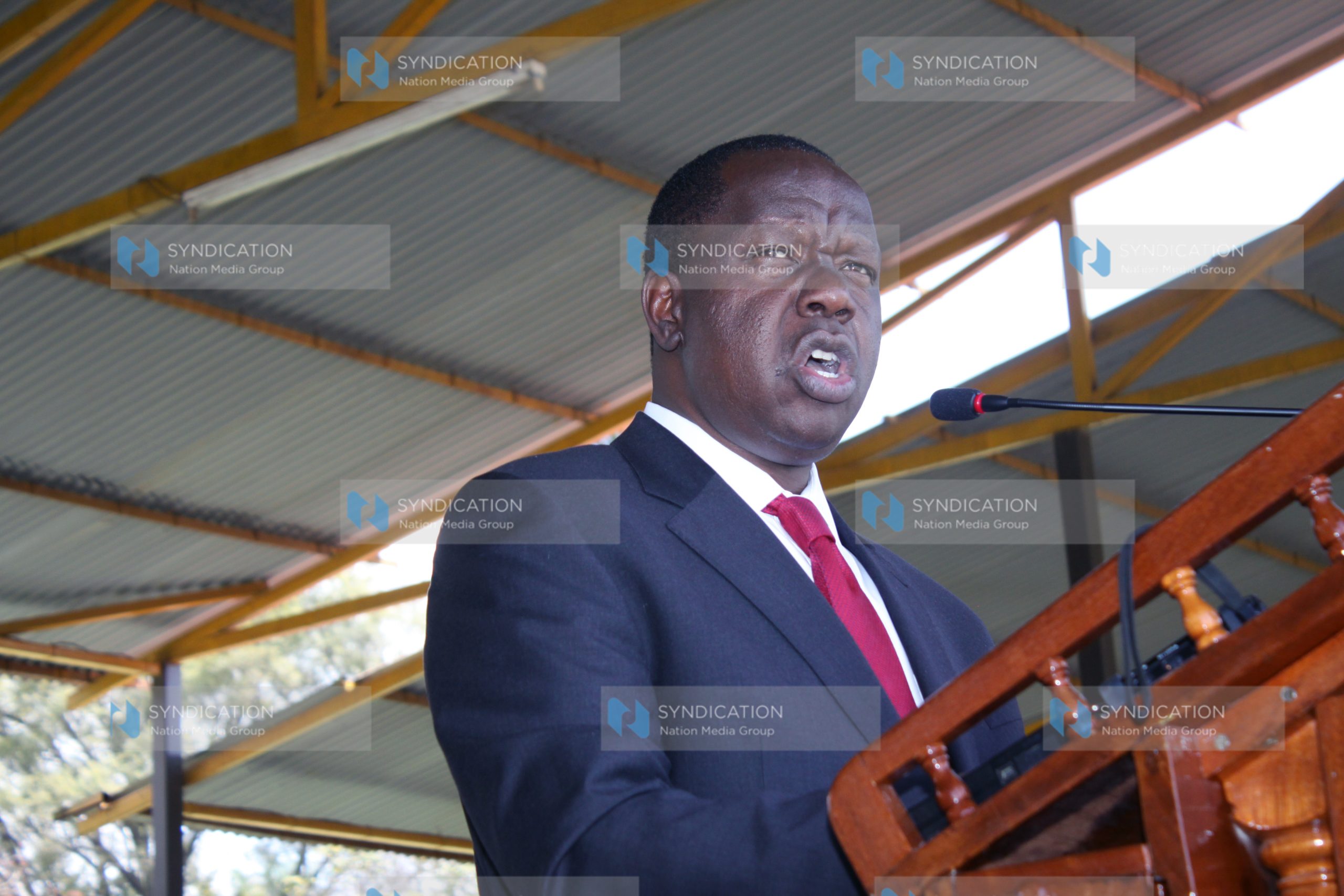 Education cabinet secretary Dr Fred Matiang’i