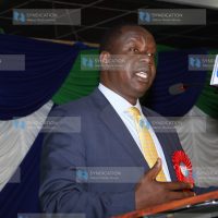 Education Cabinet Secretary Dr Fred Matiang’i speaks at the National conference for Muslims educationists