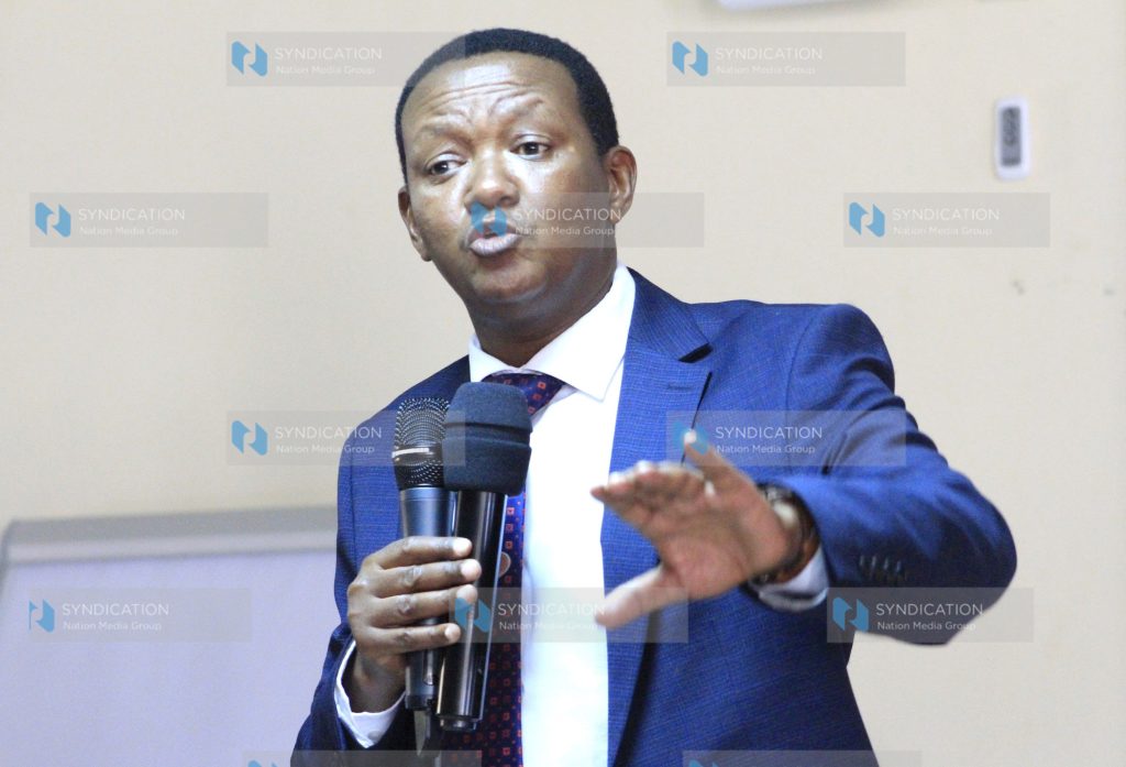 Labor and Social Protection Cabinet Secretary Alfred Mutua
