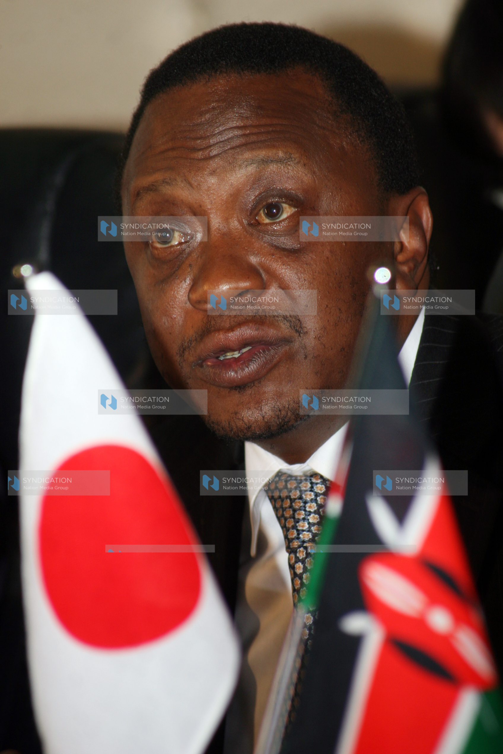 Deputy Prime Minister and Minister for Finance Uhuru Kenyatta