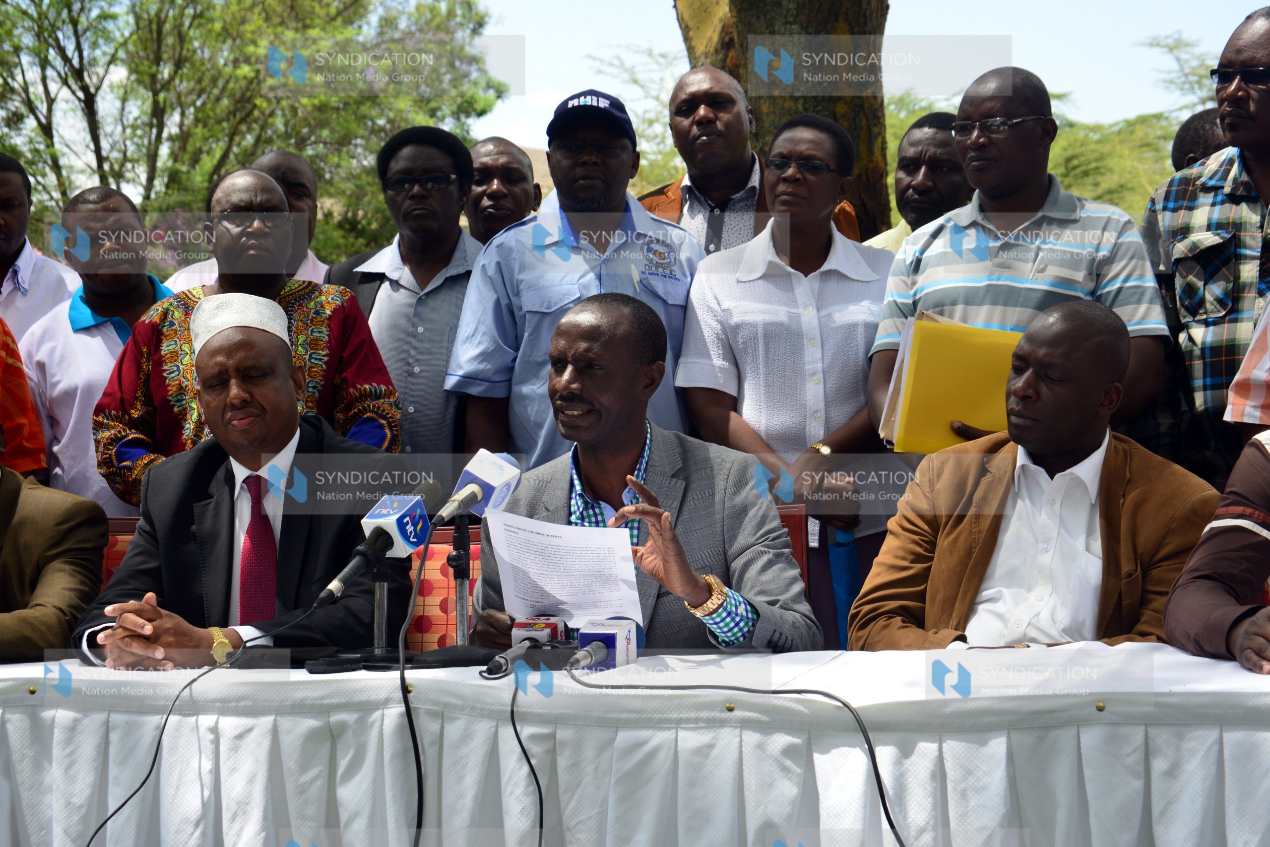 Joint consultative meeting between NHIF and TUC-K on the proposed NHIF rates