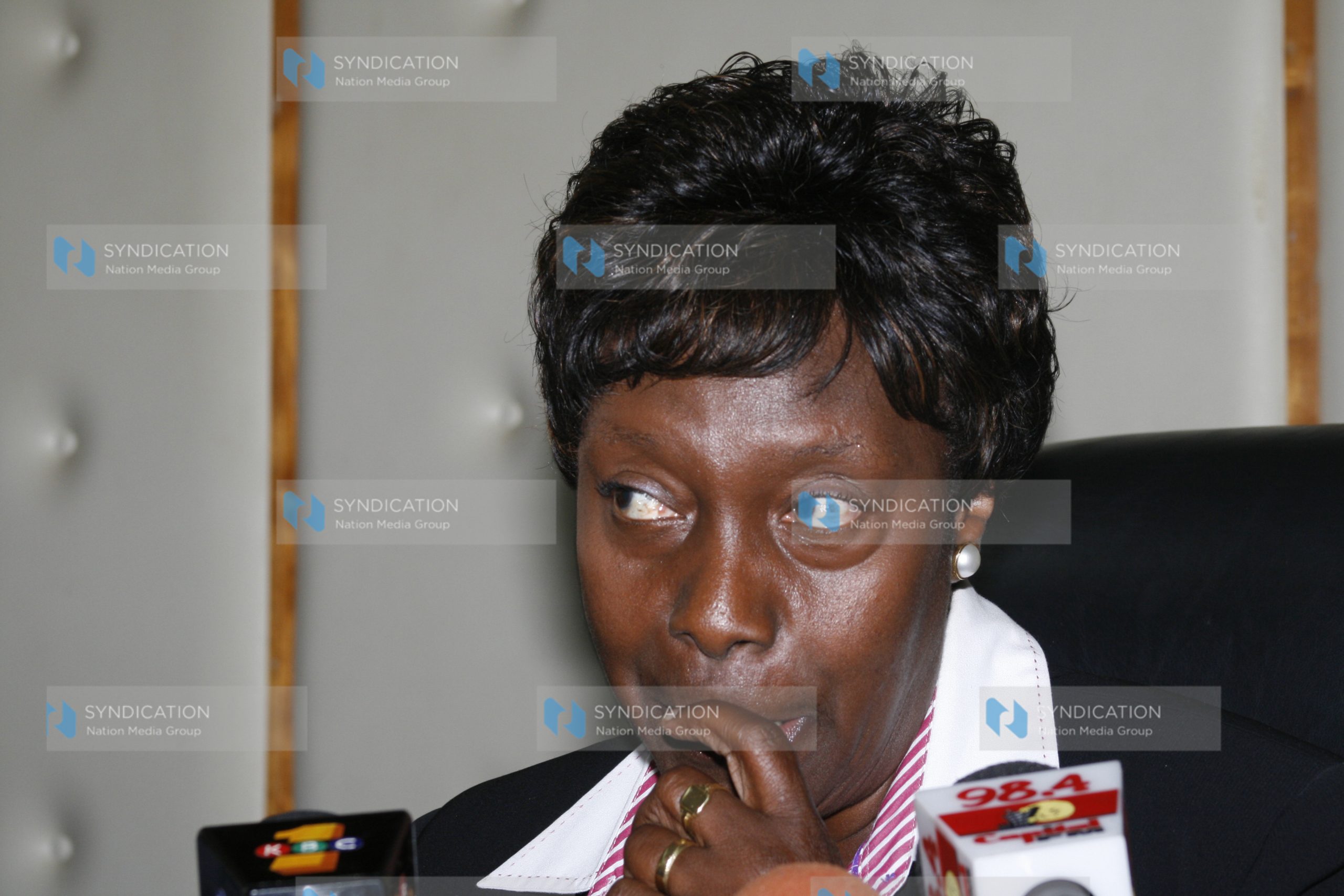 Minister for Water and Irrigation Charity Ngilu
