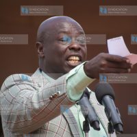 Deputy President Rigathi Gachagua makes his remarks