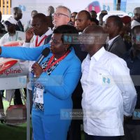 President William Ruto and Homa Bay Governor Gladys Wanga