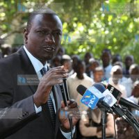 Suspended Higher Education Minister William Ruto