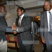 Vice President Kalonzo Musyoka meets with Uhuru Kenyatta and William Ruto