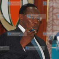 Internal security Minister George Saitoti