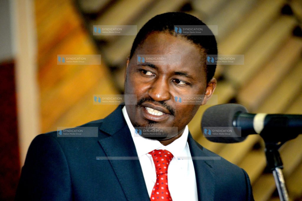 Cabinet Secretary for Devolution Mwangi Kiunjuri