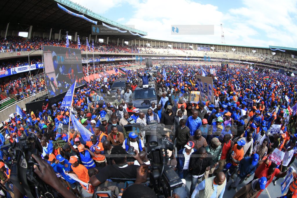 Kenya's Azimio La Umoja Party (One Kenya Coalition Party)