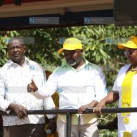 Campaign tour from Ukuu–Nkando–Rubiri–Kabanda–Mikumbune–Ndagene–Kithurine–Kionyo–Murungurune