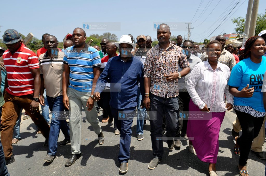 Voter registration campaign in Kisauni Sub-County