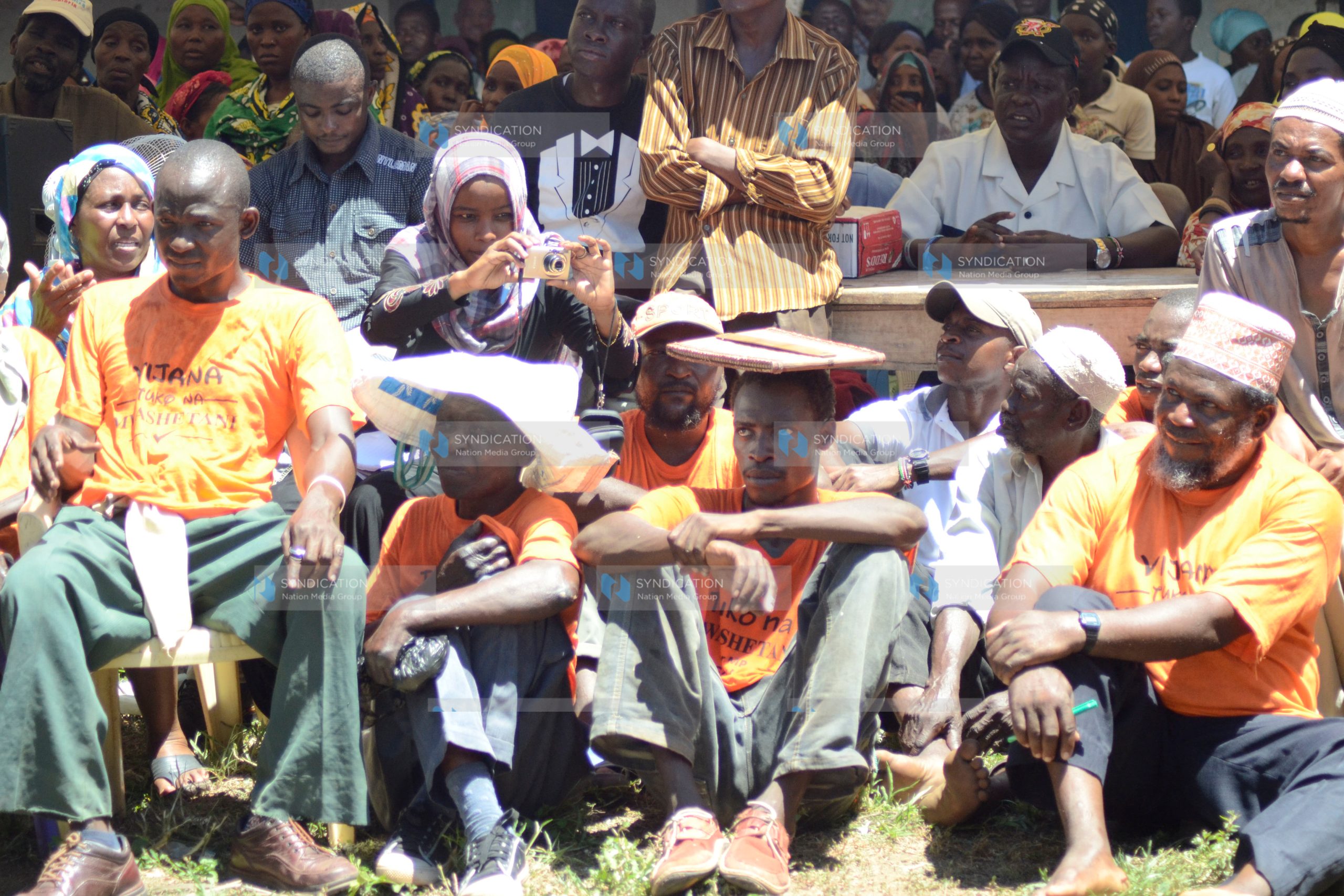 Campaign rally for Hatib Mwashetani, CORD candidate