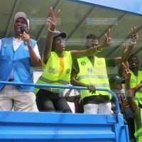 A peace campaign in Mombasa County