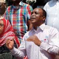 The chairperson of Mombasa Jubilee MCA candidates