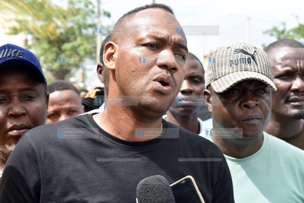 Nyali Constituency ODM candidate Said Abdalla campaigns in Frere Town