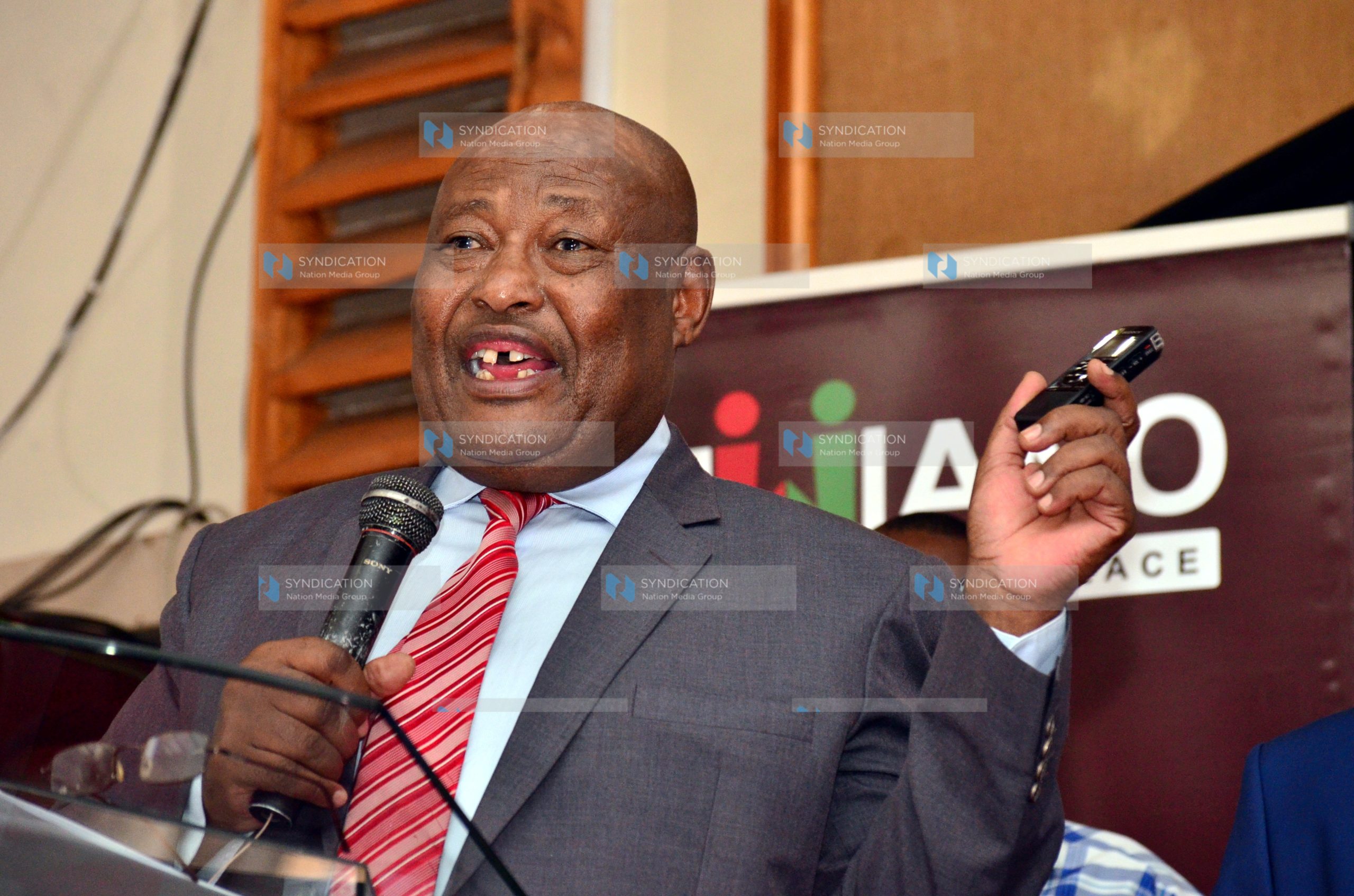 (NCIC) Chairman Francis Ole Kaparo