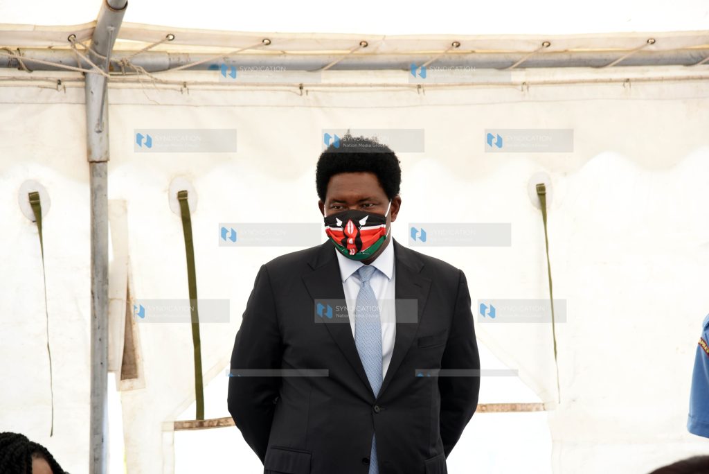 Narok Senator Ledama Ole Kina appearing before a Nairobi Law Court