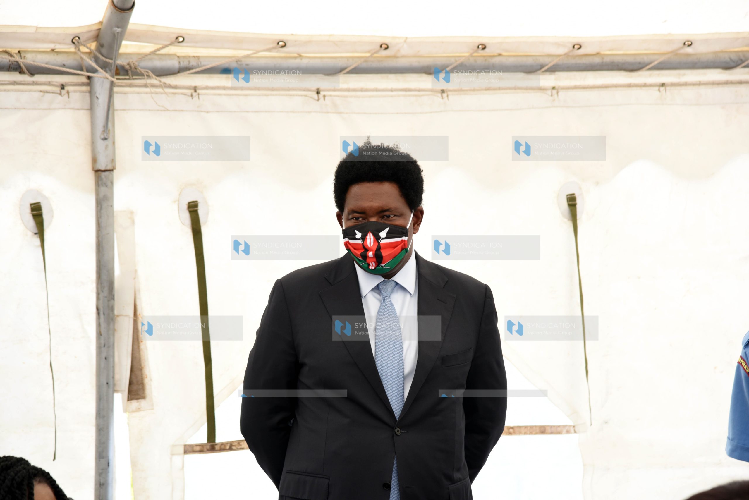 Narok Senator Ledama Ole Kina appearing before a Nairobi Law Court