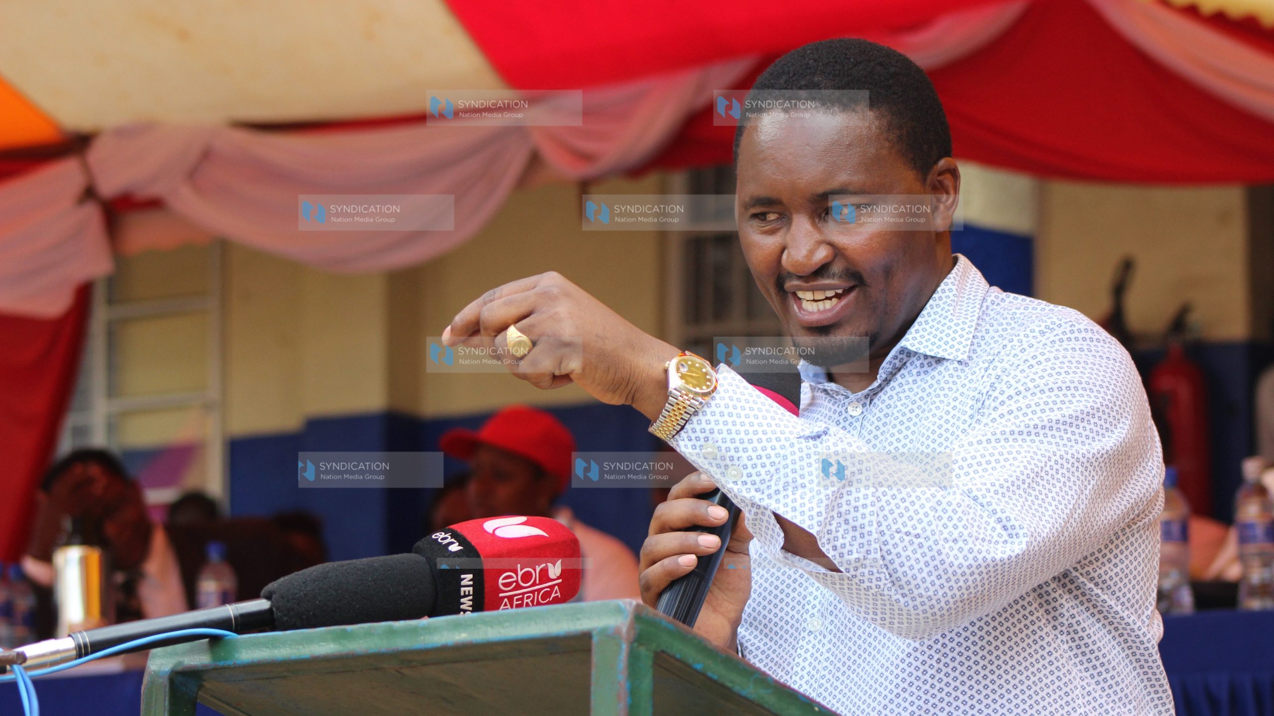 Agriculture and Irrigation CS Mwangi Kiunjuri