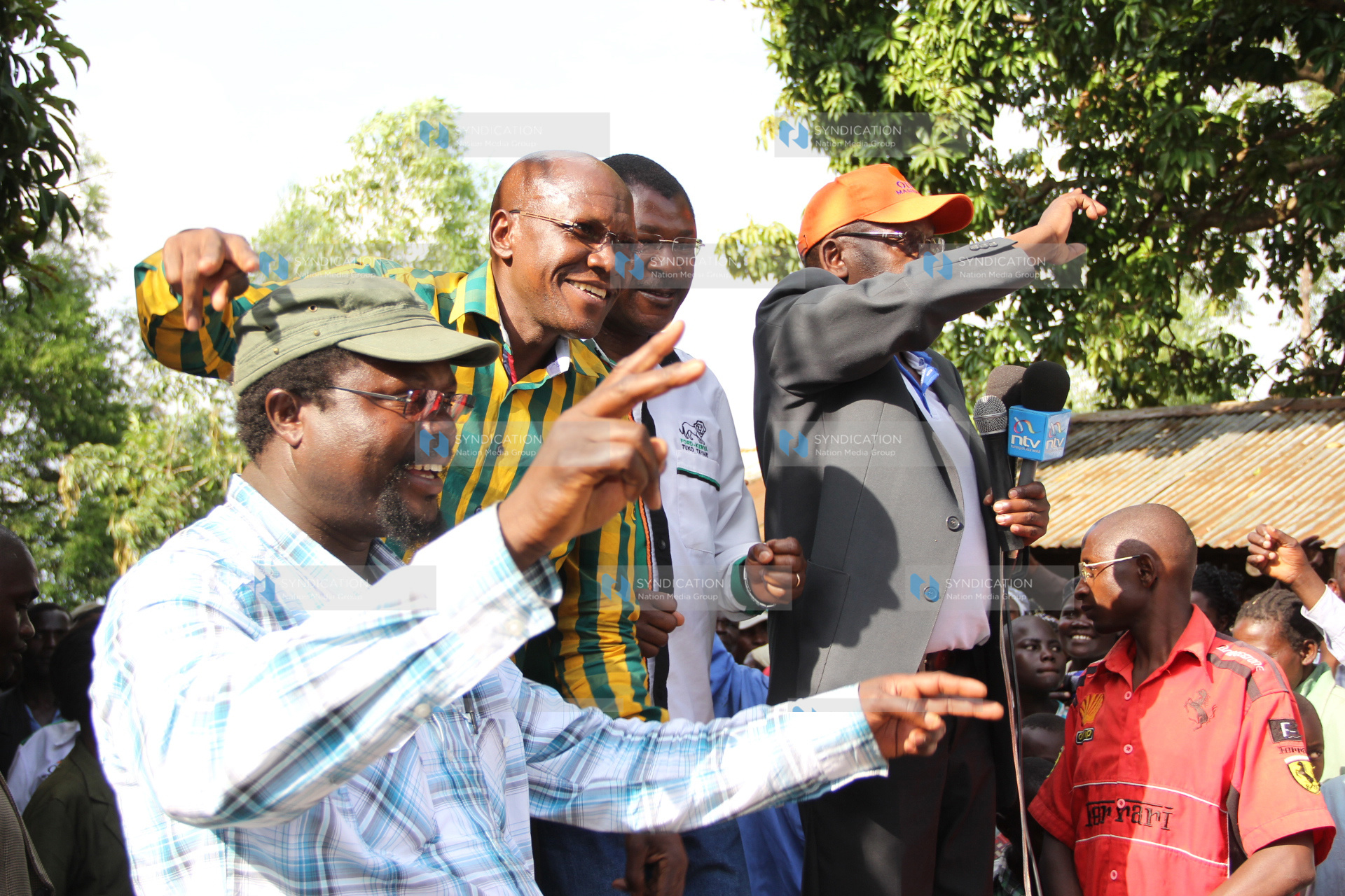 A campaign for Wetang’ula at Samoya