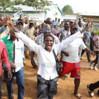 Moses Wetang’ula (partially hidden second left)