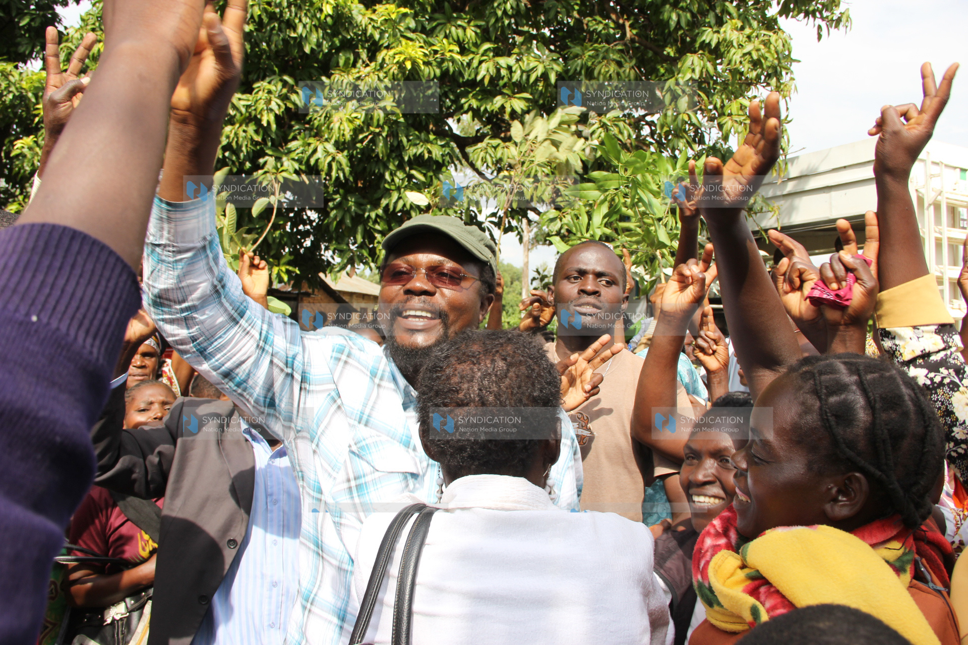 Campaign rally for Moses Wetangula