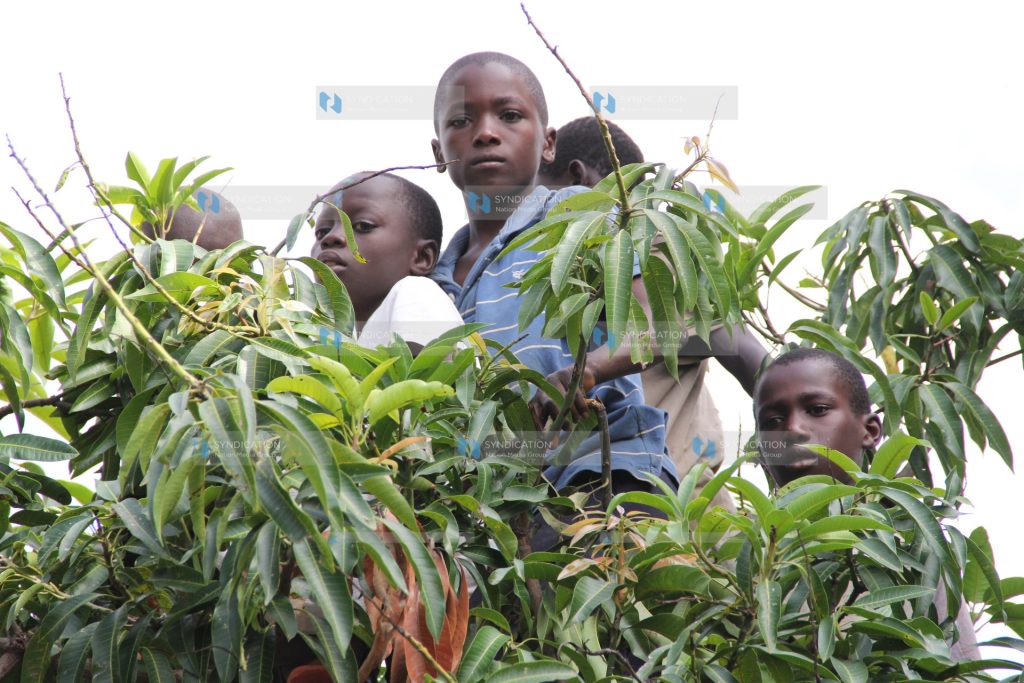 Members of the public during a campaign by Moses Wetang’ula