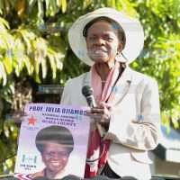 Prof Julia Ojiambo, a Labour Party of Kenya candidate