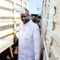 A clean-up exercise at Eldoret market