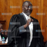 Prof Tom Ojienda, appearing for Homa Bay Governor Cyprian Awiti