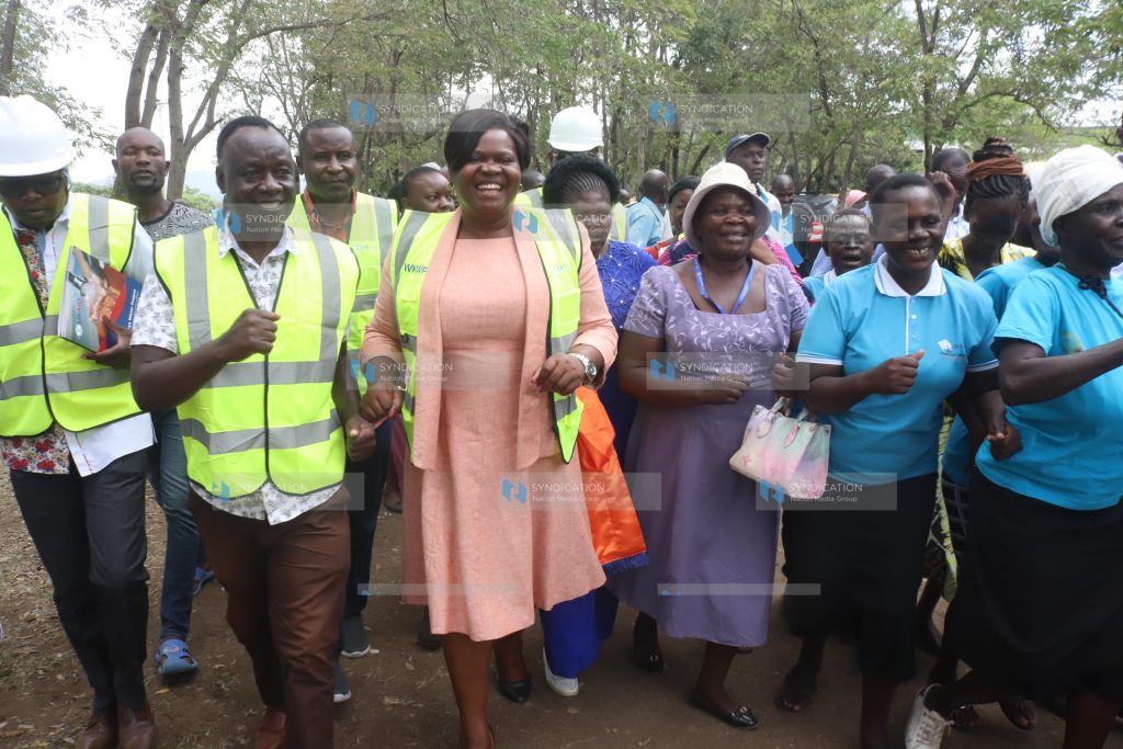 Commissioning the expansion of Mbita Water Supply Project in Rusinga Island