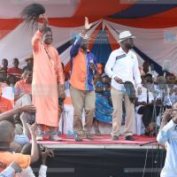 Campaign rally at Rabuor in Kisumu