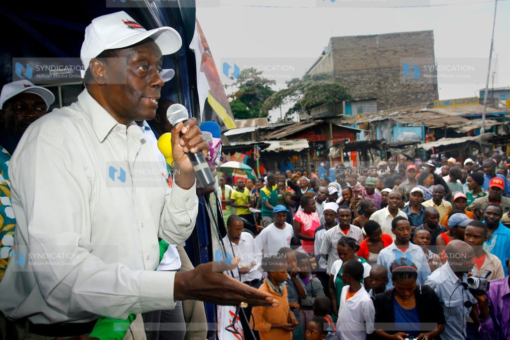 Safina party leader and presidential candidate Mr. Paul Muite