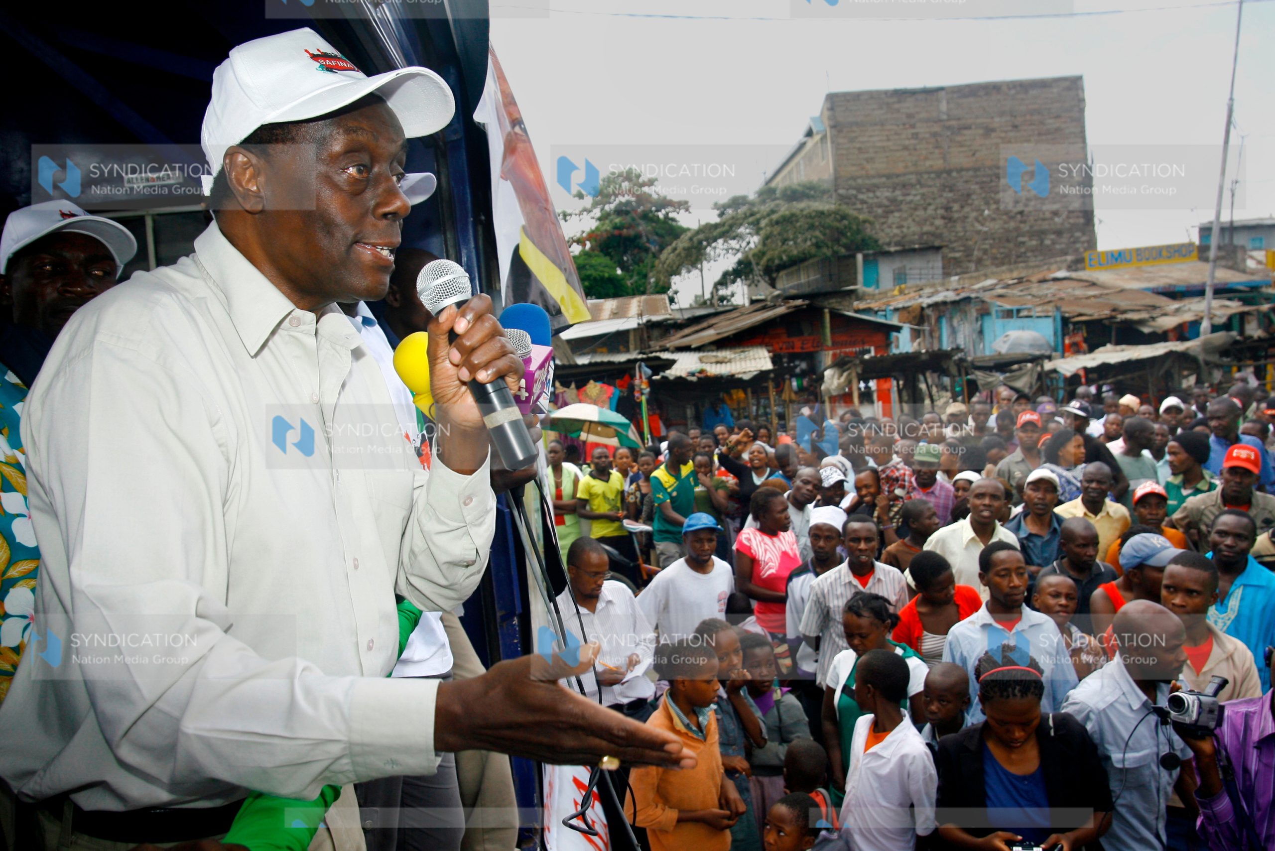 Safina party leader and presidential candidate Mr. Paul Muite