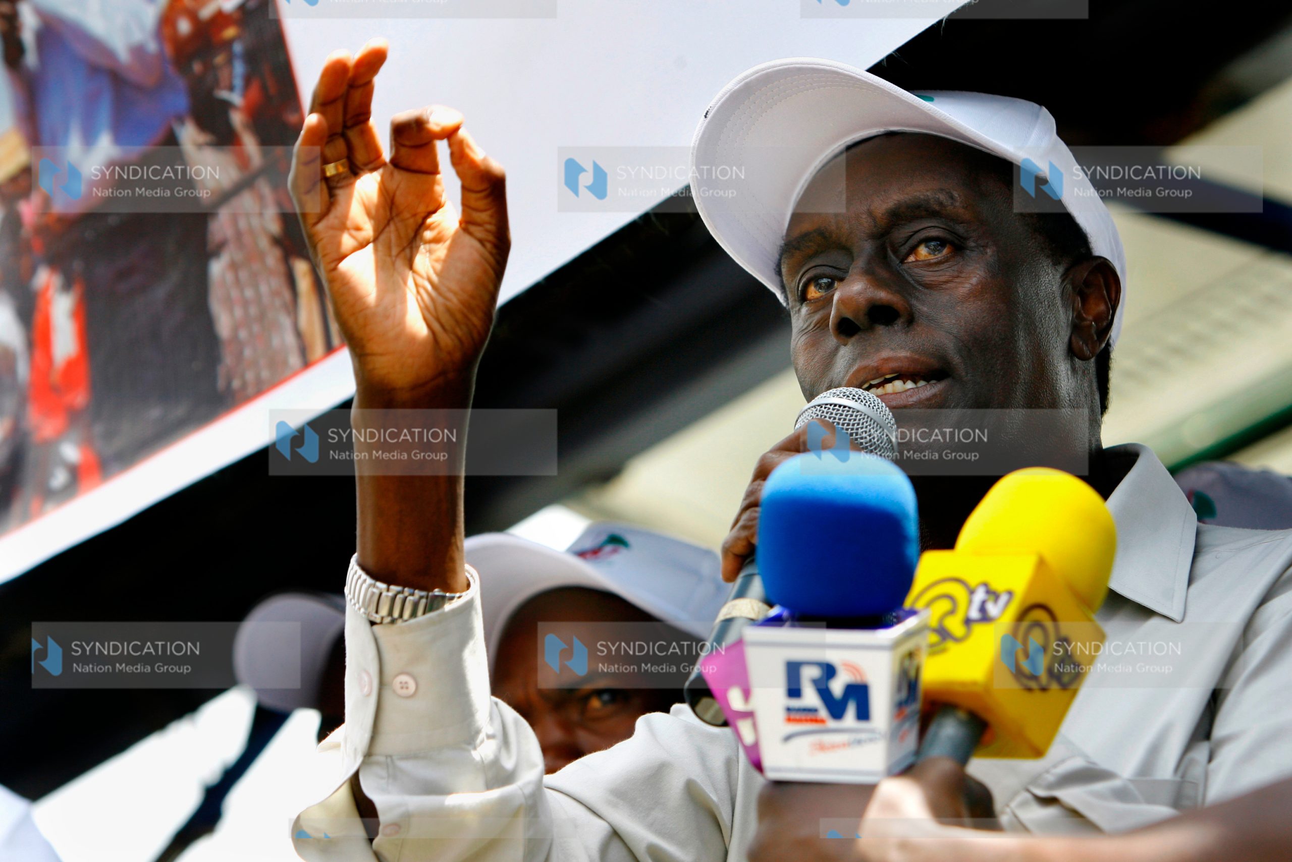 Safina party leader and presidential candidate Mr. Paul Muite