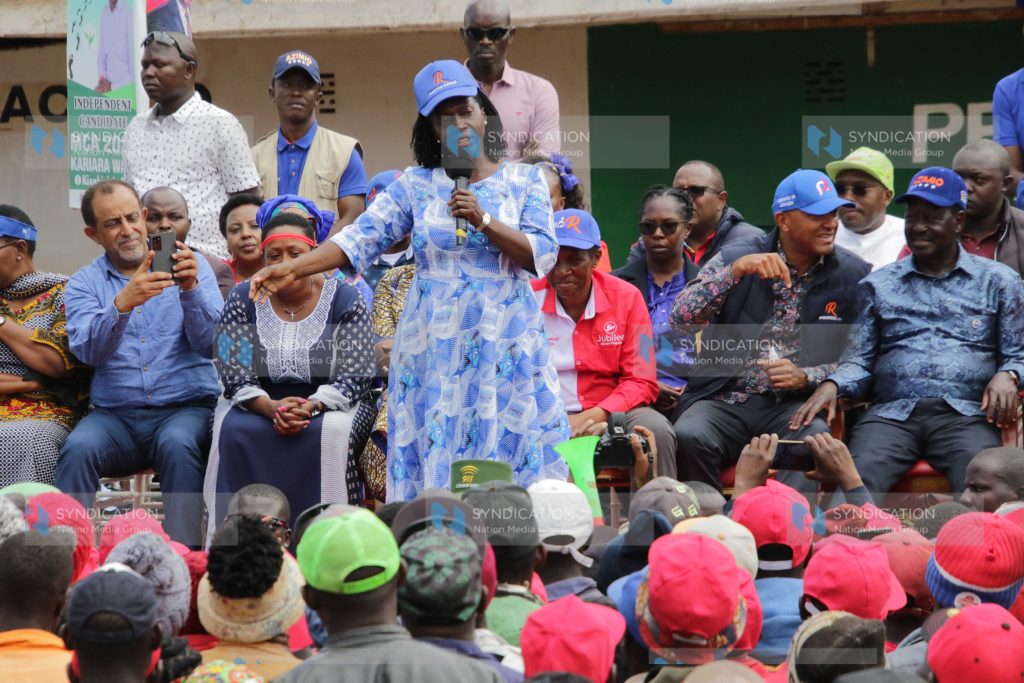 Azimio la Umoja presidential running mate Martha Karua