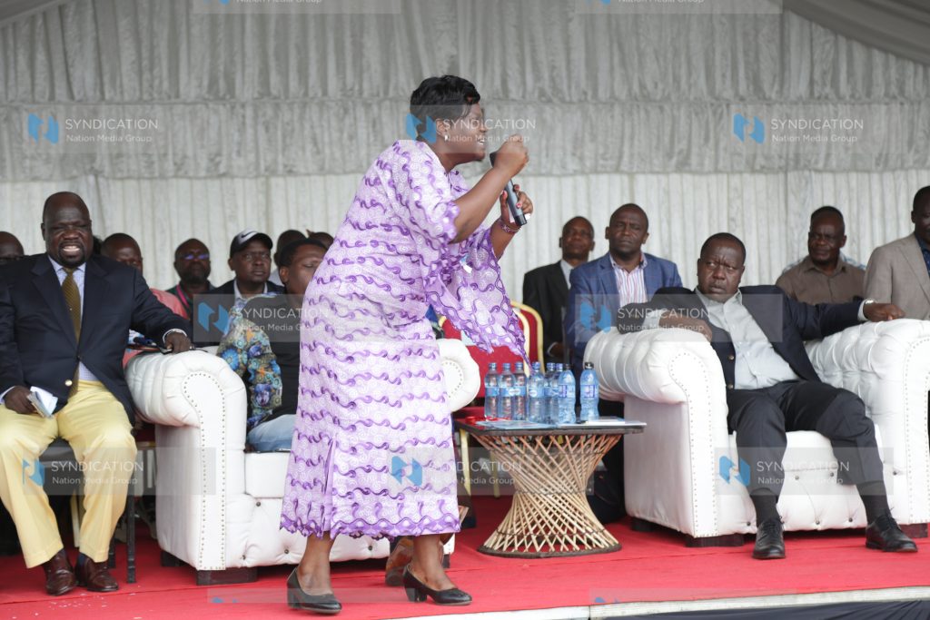 Homabay Woman Representative Gladys Wanga