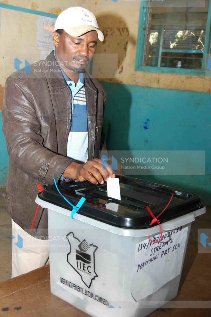 Assistant Minister for Water Mwangi Kiunjuri