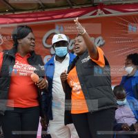 Homa Bay Woman Representative Gladys Wanga concurs with her Muranga counterpart Sabina Chege