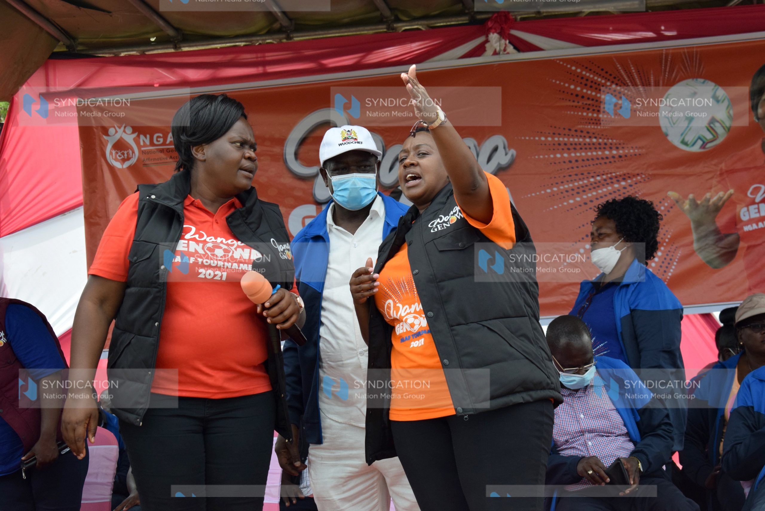 Homa Bay Woman Representative Gladys Wanga concurs with her Muranga counterpart Sabina Chege