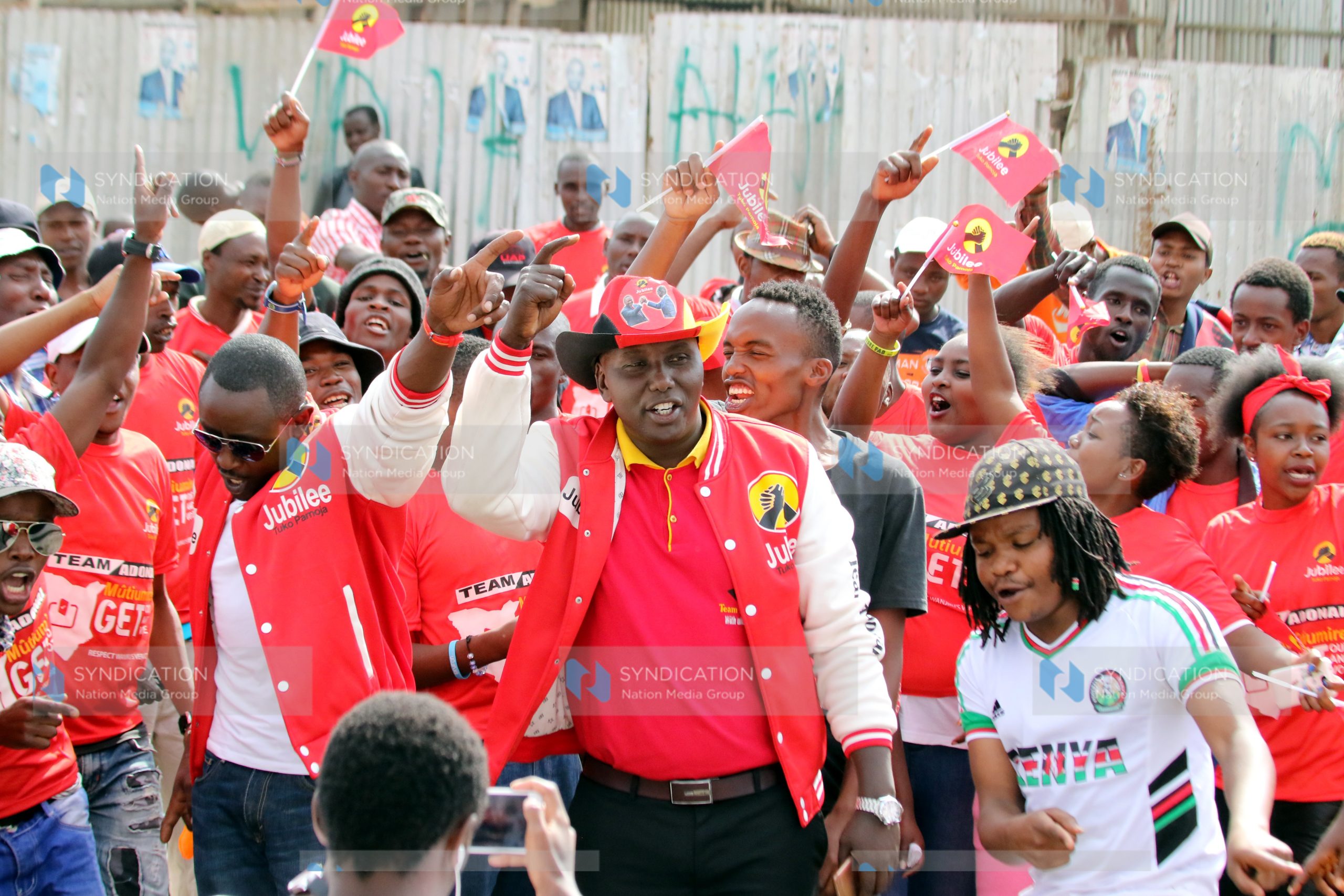 usinessman Ephantus Thuku of Team Adonai