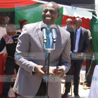 Deputy President William Ruto addresses faithful at Gikondi catholic church