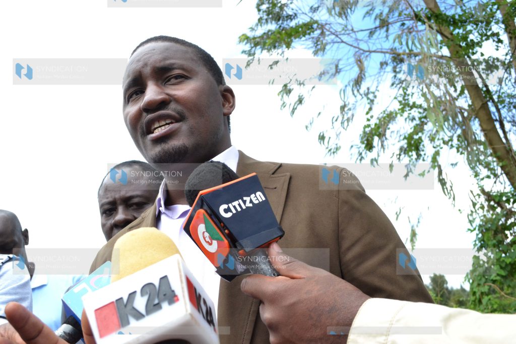 Public Works Assistant Minister Mwangi Kiunjuri