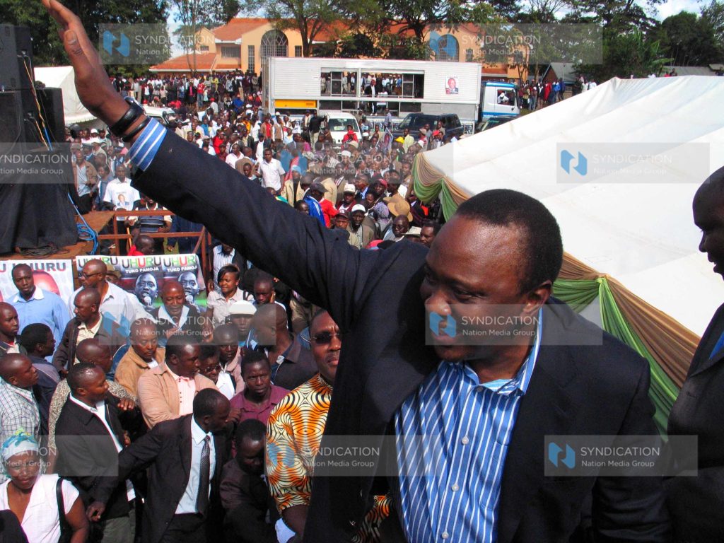 Prayer meeting for deputy prime minister Uhuru Kenyatta