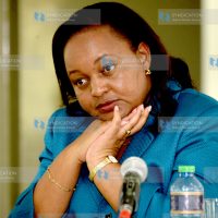 A meeting at the National Youth Service (NYS) headquarters in Nairobi