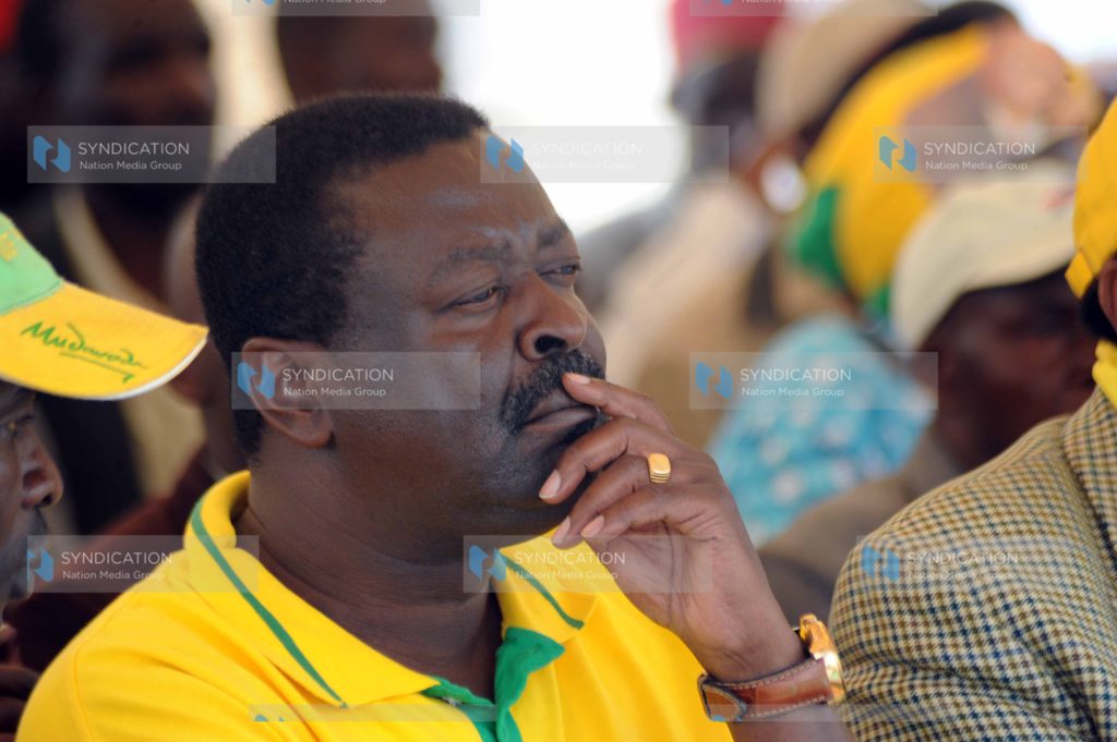 Amani Coalition presidential candidate Musalia Mudavadi