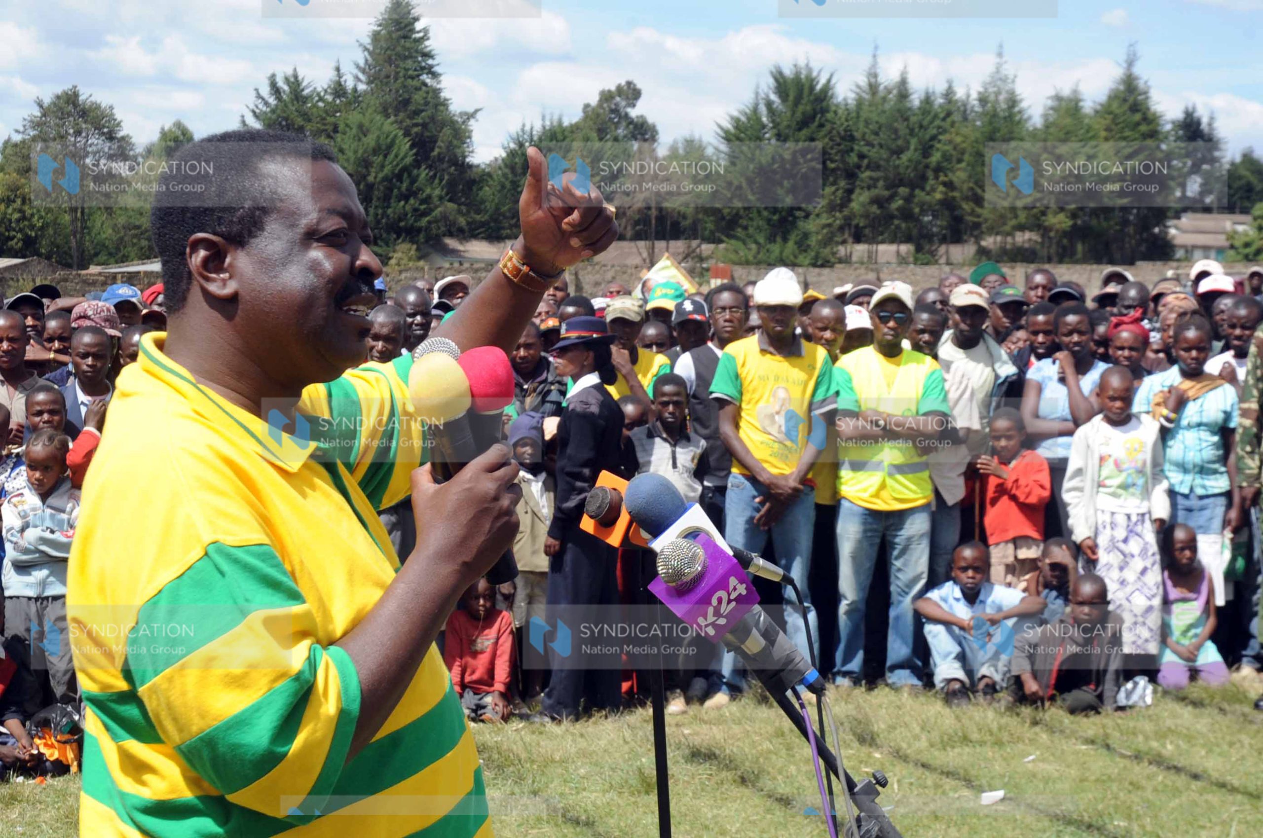 Amani Coalition presidential candidate Musalia Mudavadi