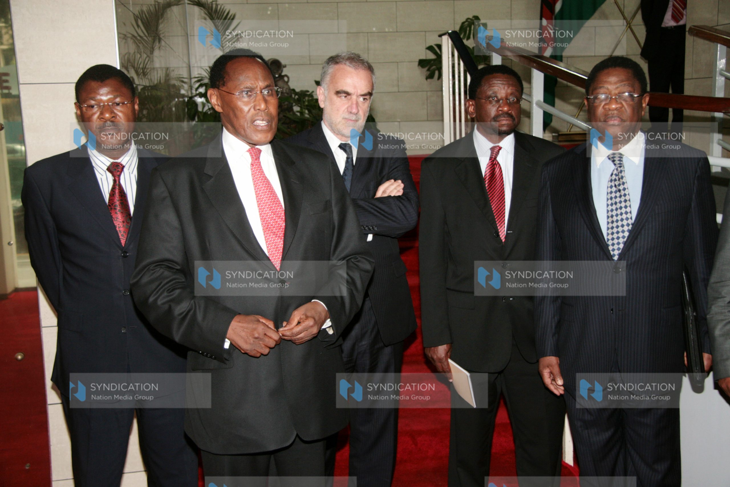 Meeting at Harambee House in Nairobi